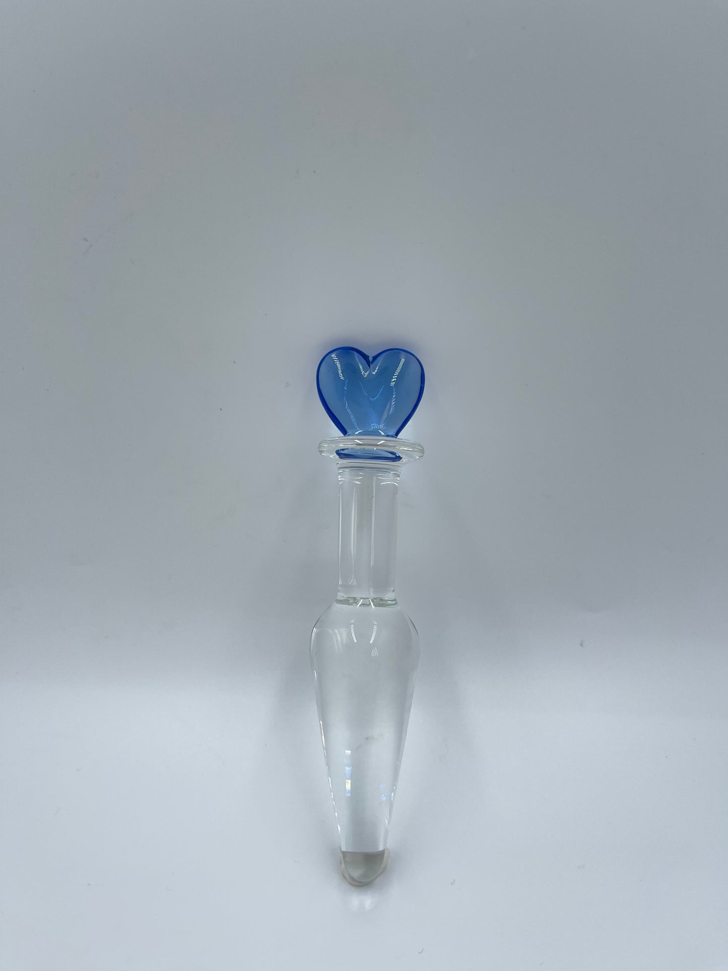 Kawaii Heart Shape Glass Anal Plug/ Teddy Bear Adult Toys Travel kits/ Cute Anal Toys