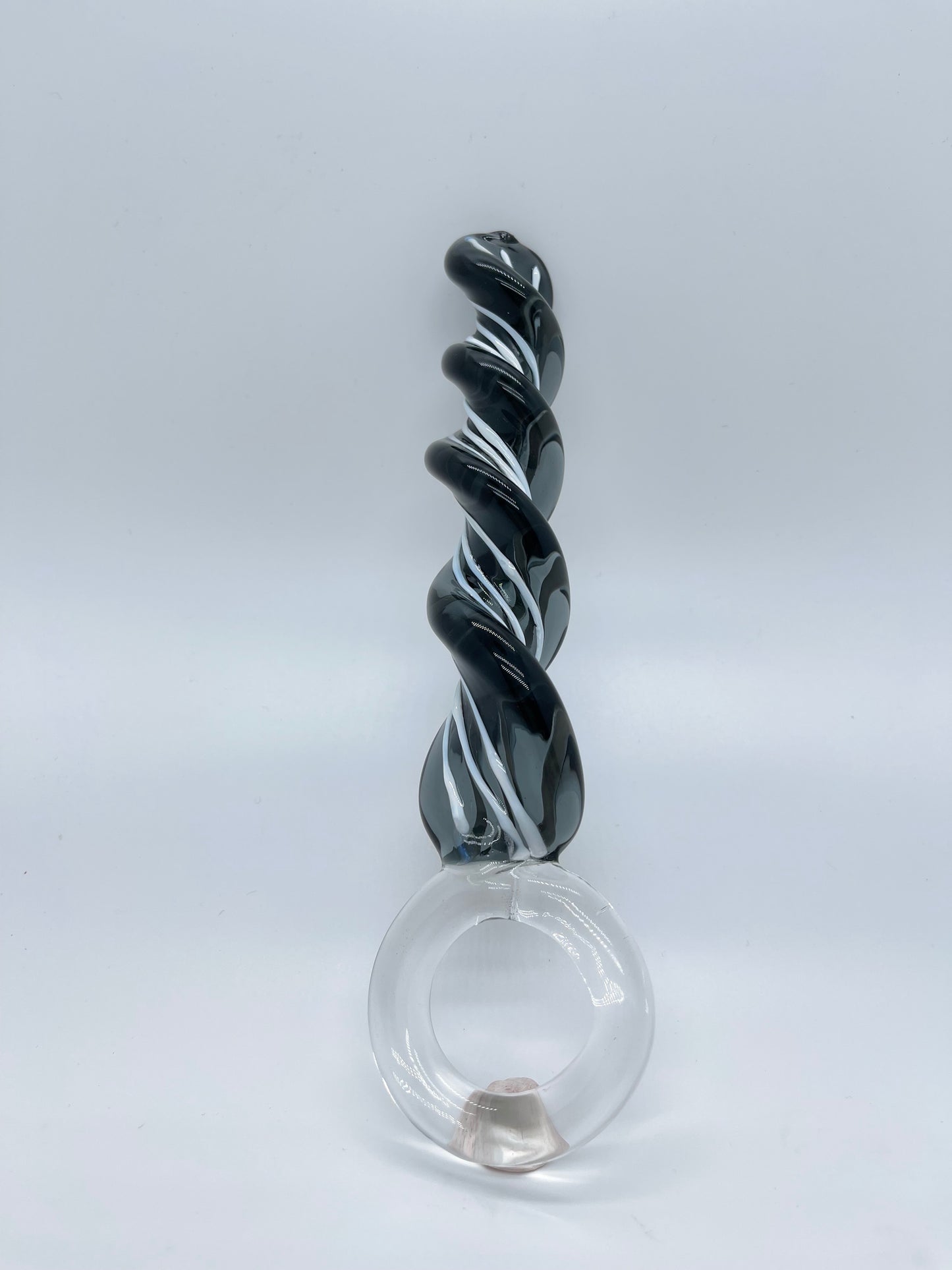 Advance Deep Pleasure Massager Dildo with twisted glass /anal plug / for advancer