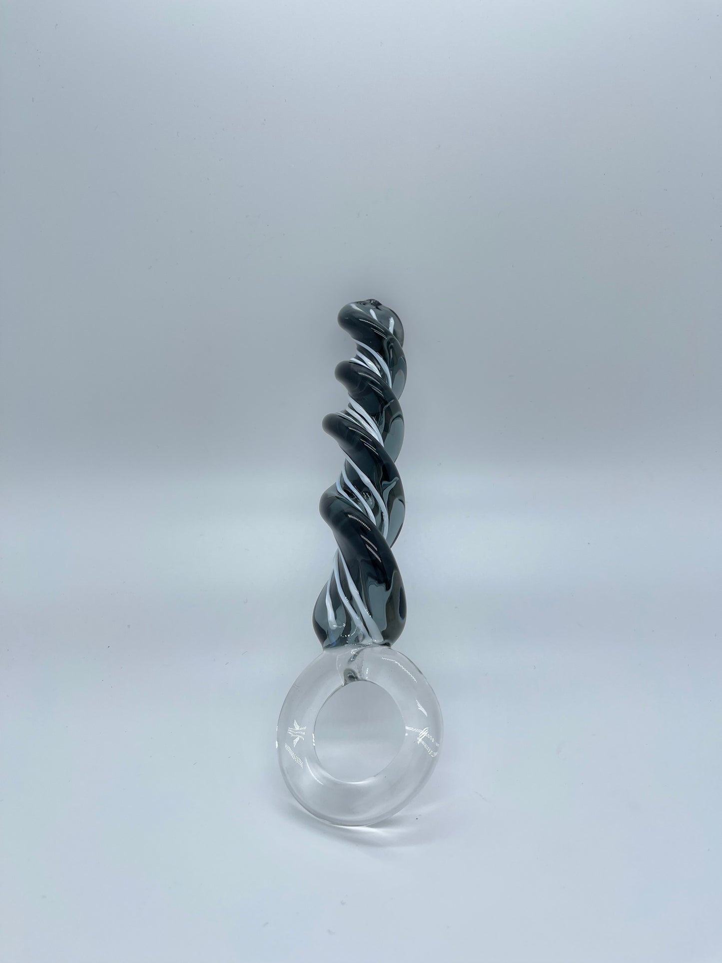 Advance Deep Pleasure Massager Dildo with twisted glass /anal plug / for advancer