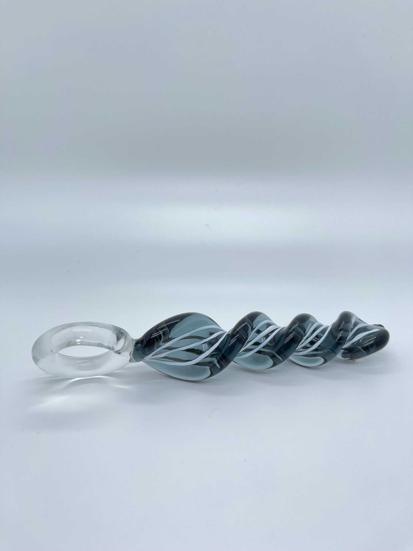 Advance Deep Pleasure Massager Dildo with twisted glass /anal plug / for advancer